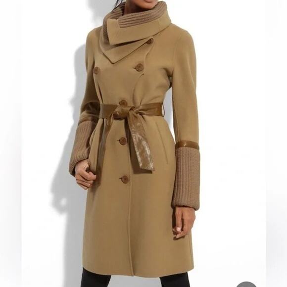 Mackage Wool-Blend Camel Coat - Picture 12 of 12